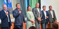 Виталий Хоценко встретился  с жителями Называевского района - Газета Знамя