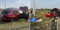 На трассе M5 Lexus влетел в парапет: пострадал 8-летний ребенок - Комсомольская правда