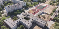 Школьники на юге Волгограда начали занятия на новой спортплощадке - Volganet.Net
