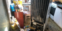На улице Дзержинского в Ижевске из задымлённой квартиры спасли молодого человека - Сусанин