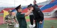 В Красноярском крае завершился чемпионат Сибирского округа Росгвардии по летнему офицерскому троеборью - Росгвардия