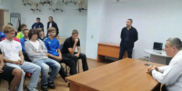 В День солидарности в борьбе с терроризмом полицейские Калужской области встретились с воспитанниками ФК «Калуга» - УМВД Калужской области