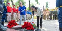 Воронеж помнит: студенты филиала на памятном мероприятии в честь Дня солидарности в борьбе с терроризмом - РАНХиГС