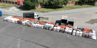Семьи Грозного получили продуктовую помощь от фонда Кадырова - Администрация г. Грозный