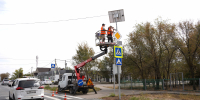 В Волжском на автодороге к СНТ «Цветущий сад» завершаются работы по организации дорожного движения - Администрация г. Волжский