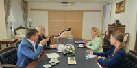 Вице-премьер Ольга Макеева провела рабочую встречу с представителями общественного объединения «Код Непокоренных» - Правительство ДНР