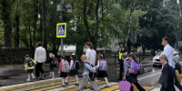 Курчатовская Госавтоинспекция провела урок дорожной грамотности для первоклассников Лицея №3. - Администрация МО Курчатов