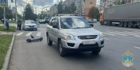 Подростка на самокате сбили на пешеходном переходе в Костроме - Интернет-телевидение Логос