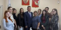 Рабочая поездка в Сокольский муниципальный округ - Управление по обеспечению деятельности мировых судей