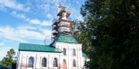 В руинированном Троицком храме села Старое Поле Дальнеконстантиновского района совершена Божественная литургия - Нижегородская епархия
