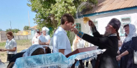 Молебен на начало учебного года в селе Мирошкино Первомайского района - Бузулукская Епархия