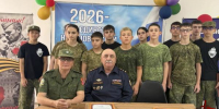 В Кабардино-Балкарии ветеран Росгвардии и кадеты подшефного класса приняли участие в круглом столе - Росгвардия