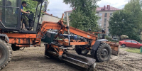 Володарская райадминистрация навела порядок во дворе - ИА Наш Брянск.ru