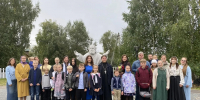 ДЕНЬ ЗНАНИЙ В СЕРАФИМОВСКОМ ХРАМЕ С. АЛАБУШЕВО - Солнечногорское Благочиние