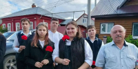 В День солидарности в борьбе с терроризмом учащиеся Свято-Сергиевской школы приняли участие в памятном митинге в Касимове - Касимовская епархия