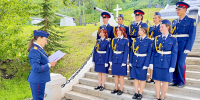 Сотрудник СК провела урок мужества для кадет у стен Часовни-памятника - Следственный комитет