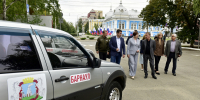 В День города из Барнаула отправили партию автомобилей в зону СВО и новые российские регионы - Администрация г. Барнаул
