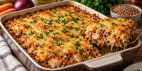 Гречку с маслом больше не подаю: укрываю крупу курицей, овощами и сыром — сытный ужин готовится почти без меня - Progorod33.Ru