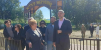 Детскую площадку «Остров сокровищ» создали в Маккавеево за 13 млн рублей - Забайкальский рабочий