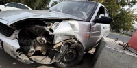 В Самаре юноша за рулем Lada Priora врезался в бетонный блок - Волга Ньюс