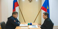 Губернатор Андрей Чибис провел рабочую встречу с главой Ловозерского округа Евгением Магомаевым - Мурманский вестник