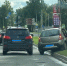 Renault вылетел на обочину в результате ДТП на улице Юбилейной в Пскове - Pln-Pskov.Ru