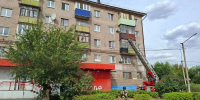На Губина загорелась квартира - НоКС ТВ