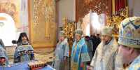 Делегация Тверской митрополии совершила Литургию в Успенском  Свияжском монастыре - Тверская епархия