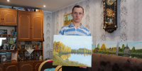 Не покупает зеленую краску: секрет художника из села Селенгуши Андрея Глебова - Нурлат-⁠информ