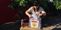 Второй день досрочного голосования прошел в Геническом округе - Херсонское агентство новостей