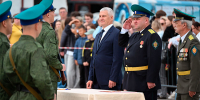 Артур Парфенчиков на торжественной церемонии - Газета Ладога-Сортавала
