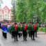 Священник принял участие в торжественной церемонии возложения цветов к Вечному огню Мемориала Славы - Ханты-Мансийская Митрополия