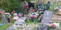 В селе Амурской области вандалы на мотоциклах разгромили кладбище (фото) - Amur.Life