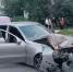 Mercedes в Бийске протаранил столб на улице Можайского - Сетевое издание Толк