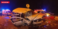 Водитель Lada Largus госпитализирован после наезда на бетонные ограждения на трассе Псков – Изборск - InformPskov.Ru