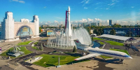 Собянин: Завершена реконструкция фонтана под макетом ракеты-носителя «Восток» - Правительство Москвы