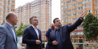 Губернатор побывал на местах падения обломков вражеских БПЛА в Ростове - Big-Rostov.Ru