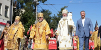 Крестный ход. Фото пресс-службы правительства Иркутской области - Irk.Ru