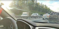 ДТП спровоцировало пробку на трассе в Нижегородской области - Время Н