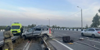 Пьяный водитель влетел в бетонное ограждение на Шершневской плотине в Челябинске - КП Челябинск