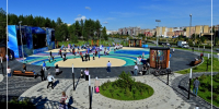 Новый парк открыли в Ухте - KomiOnline.Ru