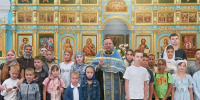 В Успенском соборе города Демидова состоялся молебен на начало нового учебного года - Демидовское благочиние