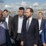 Виталий Королев вместе с руководителем Федерального дорожного агентства Романом Новиковым проинспектировали ход строительства Западного моста - Газета Новоторжский вестник