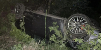 Toyota перевернулась на воронежской трассе: 2 человека пострадали - ГТРК Воронеж