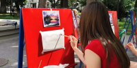 Более 300 участников собрал социальный проект «Рисуй, Казань!» - Кайбицкий район
