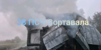 Дом сгорел дотла ночью в Карелии - Gubdaily.Ru