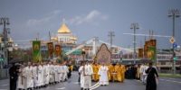 Святейший Патриарх Кирилл возглавил Общемосковский крестный ход - Глазовская Епархия