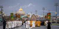 Святейший Патриарх Кирилл возглавил Общемосковский крестный ход - Ижевская и Удмуртская епархия