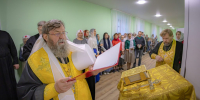 Литургия в Свято-Троицком соборе и освящение обновлённой воскресной школы - Ижевская и Удмуртская епархия