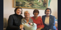 95-летний юбилей отмечает ветеран труда, труженица тыла Зоя Алексеевна Бервинова - Краснозерский район